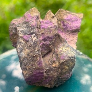 Purpuryt - Namibia -  iskrzący okaz - 1 jakość