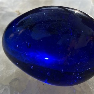 Andara Merlin Blue Niebieski Kryształ Indonezja